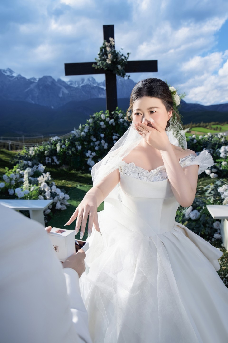 新娘单人婚纱照