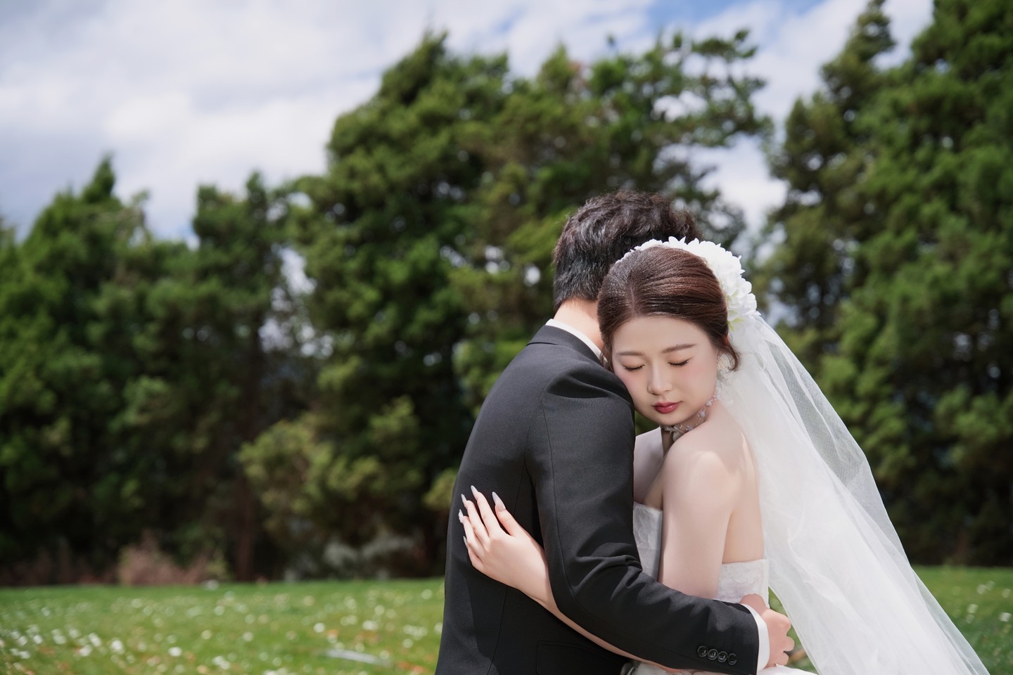 双人婚纱合照